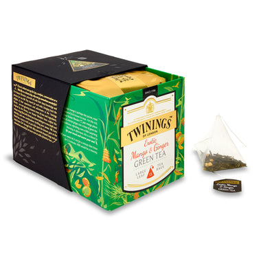 Discovery Collection Mango & Ginger Green Tea - 15 Pyramid Tea Bags